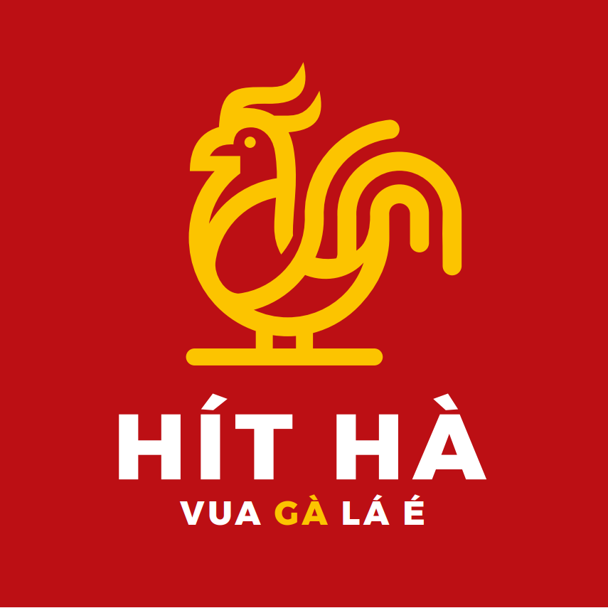 hít hà vua gà lá é logo